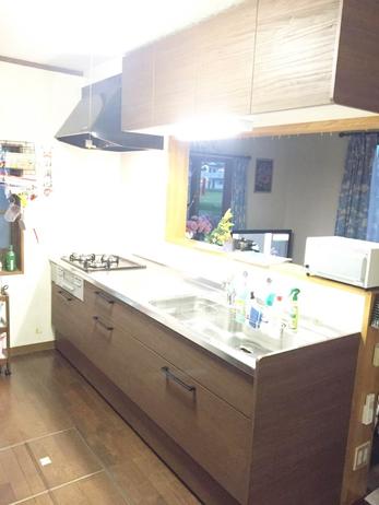 新しいキッチンになり良かったです。